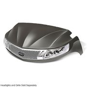 DoubleTake Phoenix Front Cowl, Yamaha Drive2, Graphite