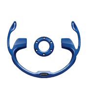 DoubleTake Pilot Steering Wheel Inserts, Universal, Blue