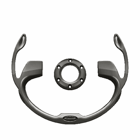 DoubleTake Pilot Steering Wheel Inserts, Universal, Graphite