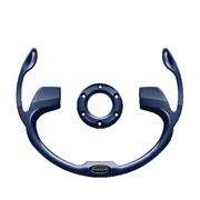 DoubleTake Pilot Steering Wheel Inserts, Universal, Navy