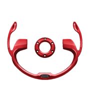DoubleTake Pilot Steering Wheel Inserts, Universal, Ruby
