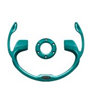 DoubleTake Pilot Steering Wheel Inserts, Universal, Teal