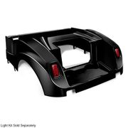 DoubleTake Rear Body, E-Z-Go RXV 08+, Black