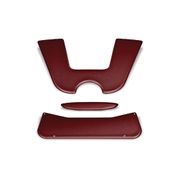 DoubleTake Sentry Dash Center Trim, Universal, Burgundy