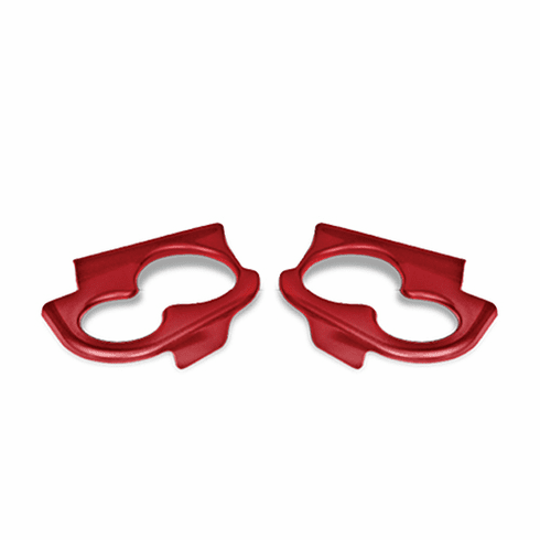 DoubleTake Sentry Dash Cup Holder Trim Set of 2, Club Car Precedent 04+, Ruby