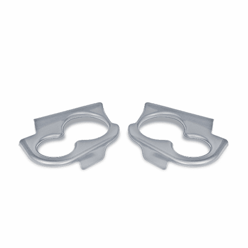 DoubleTake Sentry Dash Cup Holder Trim Set of 2, Club Car Precedent 04+, Silver