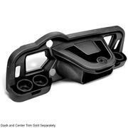 DoubleTake Sentry Dash Cup Holder Trim Set of 2, E-Z-Go RXV 08+, Black