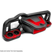 DoubleTake Sentry Dash Cup Holder Trim Set of 2, E-Z-Go RXV 08+, Ruby