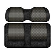 DoubleTake Veranda Front Cushion Set, Club Car DS New Style 00+, Black/Graphite