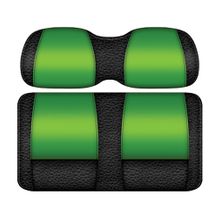 DoubleTake Veranda Front Cushion Set, Club Car Precedent 04+, Black/Lime