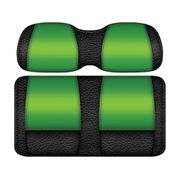 DoubleTake Veranda Front Cushion Set, E-Z-Go RXV 08+, Black/Lime