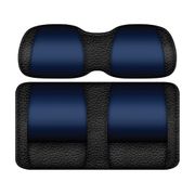 DoubleTake Veranda Front Cushion Set, E-Z-Go RXV 08+, Black/Navy