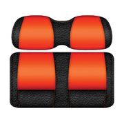 DoubleTake Veranda Front Cushion Set, E-Z-Go RXV 08+, Black/Orange