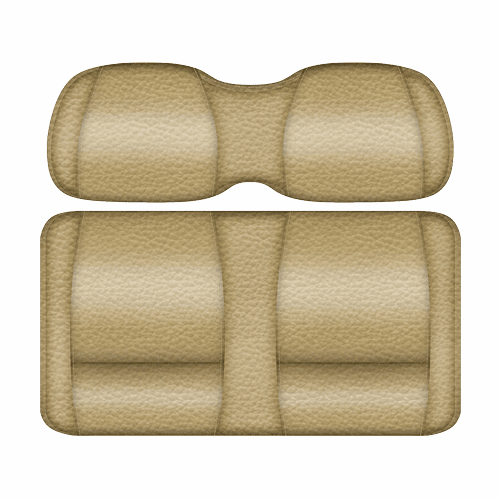 DoubleTake Veranda Front Cushion Set, E-Z-Go TXT 96+, Sand/Sand
