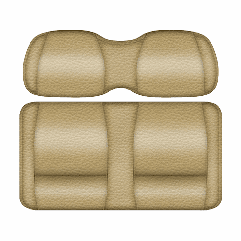 DoubleTake Veranda Front Cushion Set, E-Z-Go TXT 96+, Sand/Sand