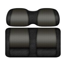 DoubleTake Veranda Seat Pod Cushion Set, Club Car Precedent 04+, Black/Graphite