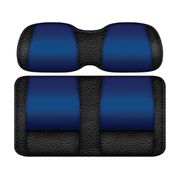 DoubleTake Veranda Seat Pod Cushion Set, E-Z-Go TXT 96+, Black/Blue