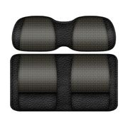 DoubleTake Veranda Seat Pod Cushion Set, E-Z-Go TXT 96+, Black/Graphite