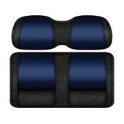 DoubleTake Veranda Seat Pod Cushion Set, E-Z-Go TXT 96+, Black/Navy