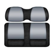 DoubleTake Veranda Seat Pod Cushion Set, E-Z-Go TXT 96+, Black/Silver