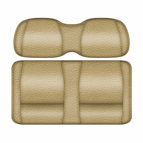 DoubleTake Veranda Seat Pod Cushion Set, E-Z-Go TXT 96+, Sand/Sand