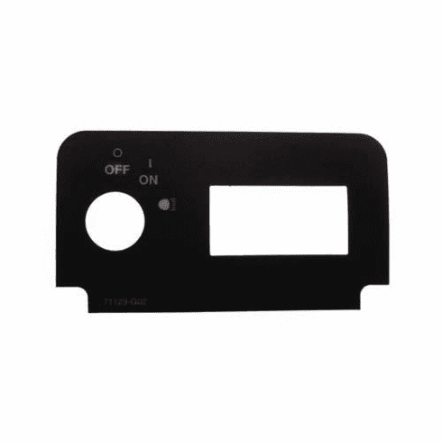 E-Z-GO Key Switch Decal W/ Lights & State of Charge Meter (Years 1994-Up)