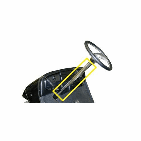 E-Z-GO Medalist / TXT Stainless Steering Column Cover (Years 2001.5-Up)
