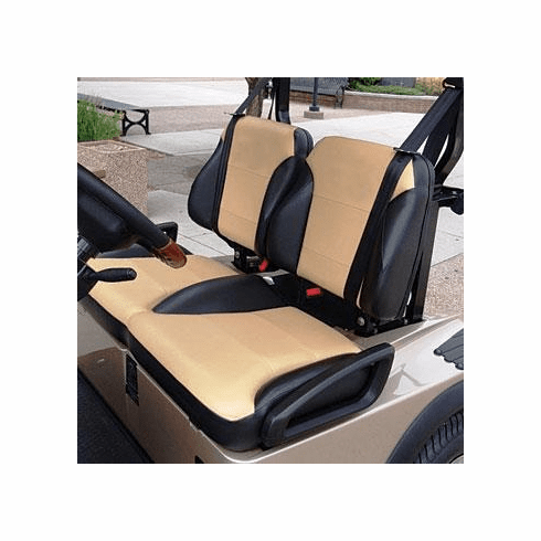 E-Z-GO RXV Black/Tan Suite Seats (Years 2008-2015)