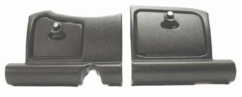 E-Z-GO RXV Dash Black (2pc)-Blk Doors