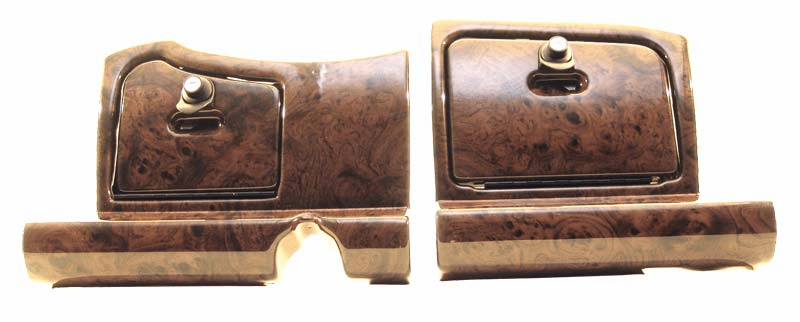E-Z-GO RXV Dash Regal Burl (2pc)-RB Doors