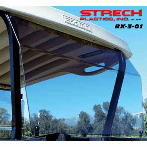 E-Z-GO RXV Rear Windguard Tinted