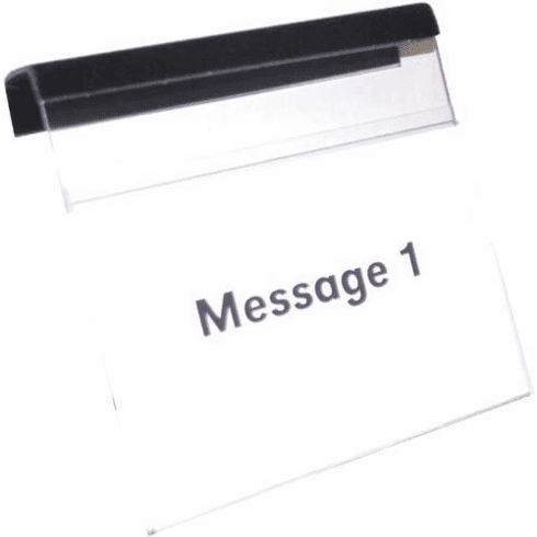 E-Z-GO RXV Single Message Holder (Years 2008-Up)