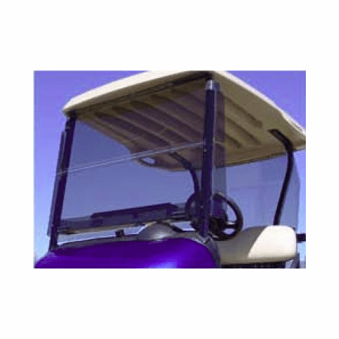 E-Z-GO RXV Windshield hngd w/w w/bmpr EASY-ON 1/4"tinted