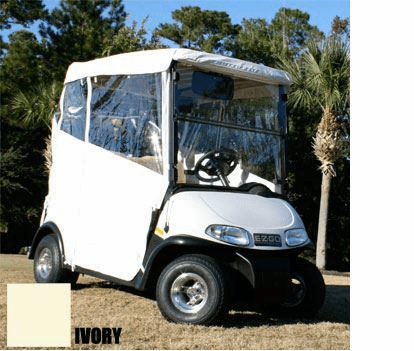 E-Z-GO T48 2-Passenger RedDot  3-Sided Ivory Enclosure (Years 2014-Up)