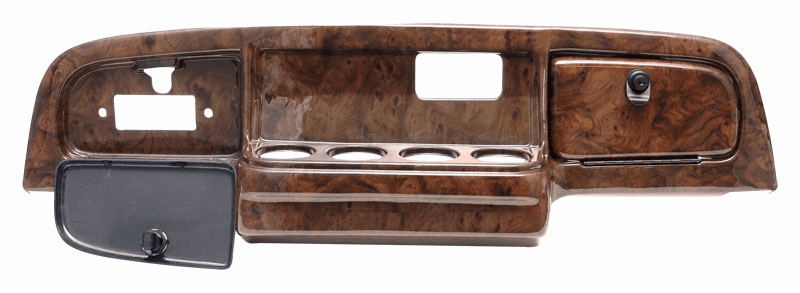 E-Z-GO TXT 94-13 Dash Regal Burl w/cup hldrs,radio-RB Doors