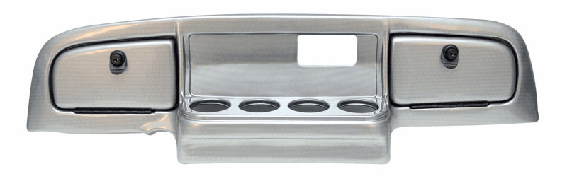 E-Z-GO TXT 94-13 Dash Turned Titanium w/cup hldrs-TT Doors