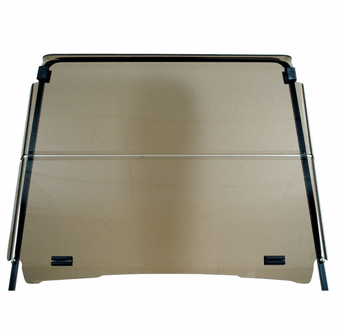 E-Z-GO TXT 94+ Windshield Hinged with Wings bumper 1/4"