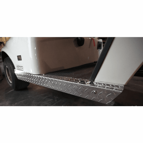 E-Z-Go TXT Rocker Panels 2013 and newer Diamond plate