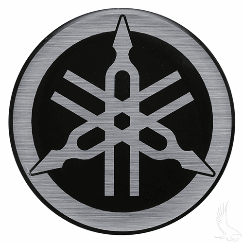 Emblem, Black/Silver, Yamaha Drive