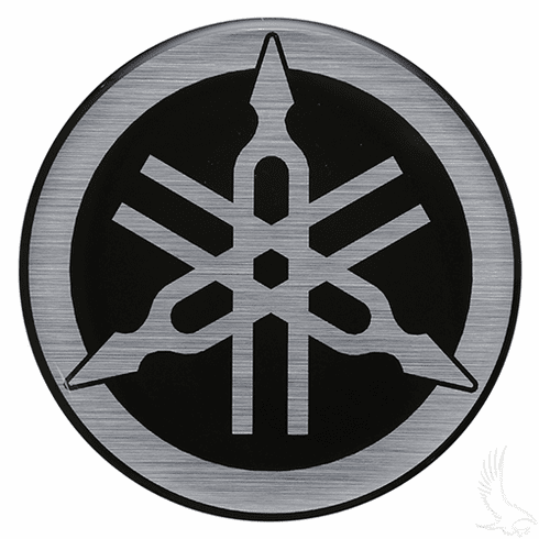 Emblem, Black/Silver, Yamaha Drive