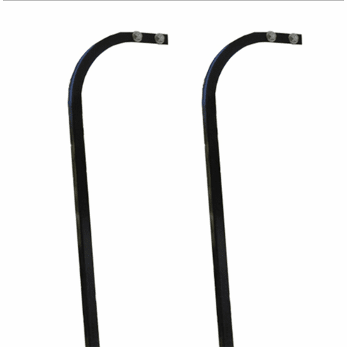 Extended Top Steel Candy Cane Struts for MACH Seats