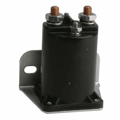 EZGO 24-Volt 4-Terminal Silver Solenoid (Years 1975-Up)