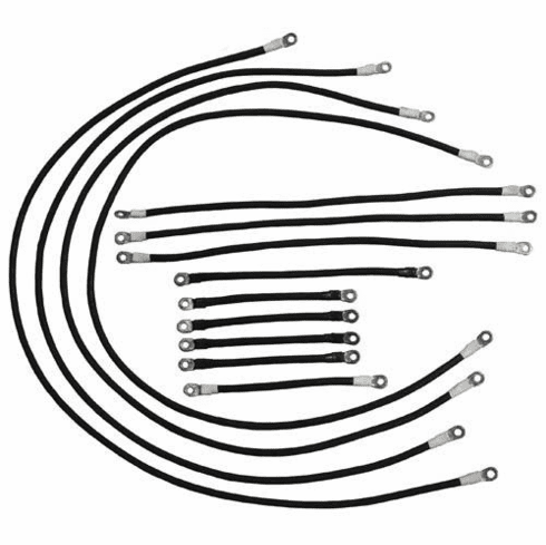 EZGO Electric 600-Volt 4-Gauge Heavy-Duty Weld Cable Set (Years 1994-Up)