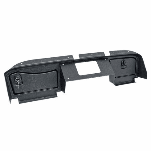 EZGO RXV Textured Black Dash Cover with Locking Doors (Years 2016-2022)
