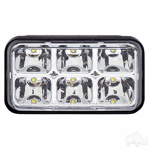 Factory Style Headlight, LED, E-Z-Go Marathon 80-94, ST350 96+