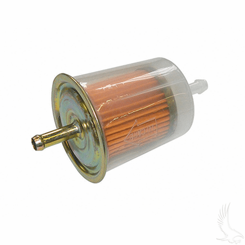 Fuel Filter, In-line E-Z-Go Marathon 2 Cycle Gas 76-94, Club Car Gas 84-91