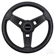 Giazza Steering Wheel, Black, E-Z-Go Hub