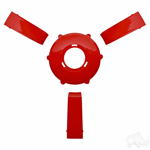Giazza Steering Wheel Insert Kit, Red