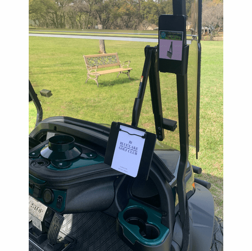 GOLF CART SCORECARD HOLDER