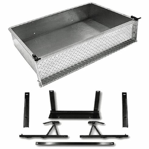 GTW Aluminum Cargo Box Kit For Yamaha G29/Drive (Years 2007-2016)